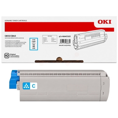 Tonerkassett cyan, 10000 sidor Tonerkassett cyan, 10000 sidor