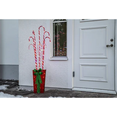 Utomhusdekoration CandyCane 150cm Multi