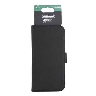 GEAR Mobilfodral Svart iPhone 15 Plus 2in1 Magnetskal GEAR Mobilfodral Svart iPhone 15 Plus 2in1 Magnetskal