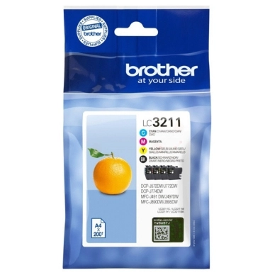 BROTHER alt BROTHER Value Pack BK/C/M/Y bläckpatrons