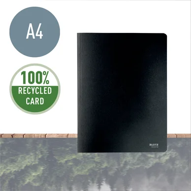 Leitz Recycle Offertmapp i kartong A4 svart