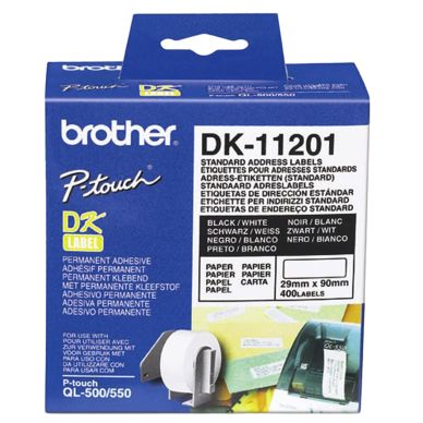 Other alt Etikett BROTHER DK11201 29x90mm 400/fp