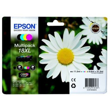 EPSON alt Multipack BK/C/M/Y (T1811, T1812, T1813, T1814)