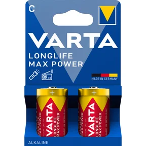 Varta Longlife Max Power C batteri - 2-pack