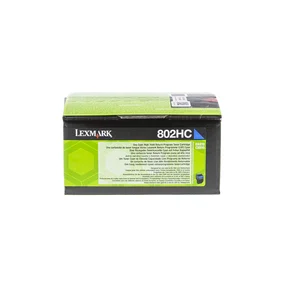 LEXMARK 802HC Tonerkassett Cyan