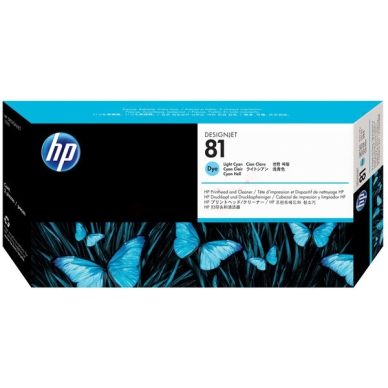 HP alt HP Light Cyan Dye Printhead och Cleaner No. 81 (13 ml)