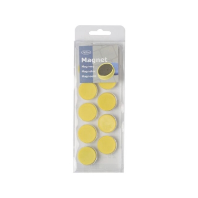 Actual Magnetknappar 25 mm gul 10-pack Actual Magnetknappar 25 mm gul 10-pack