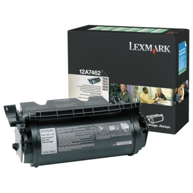LEXMARK toner 12A7462 original svart 21.000 sidor LEXMARK toner 12A7462 original svart 21.000 sidor