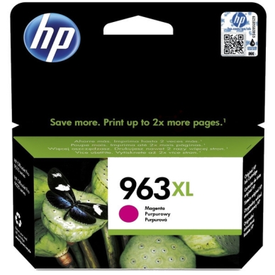 HP alt HP 963XL högkapacitet bläckpatron original magenta