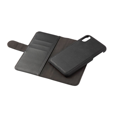 GEAR Plånboksväska Svart iPhone XR Magnetskal