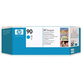 90 Skrivhuvud Cyan