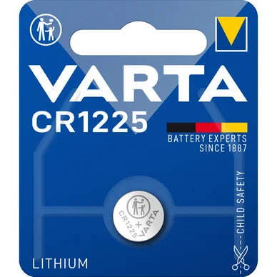 Varta CR1225 Litium knappcellsbatteri - 1 Pack