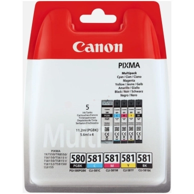 CANON alt Canon multipack CLI-580/581 original CMYK 11.2 ml / 5,6 ml x 4