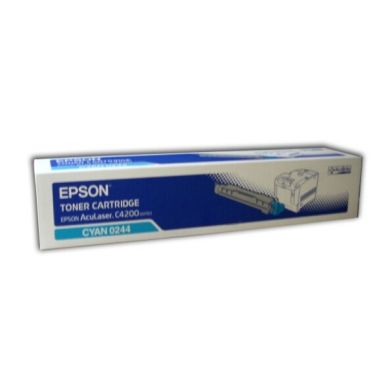 EPSON alt EPSON toner C13S050244 original cyan 8.000 sidor