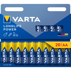 Varta Longlife Power batteri - AA 20-pack