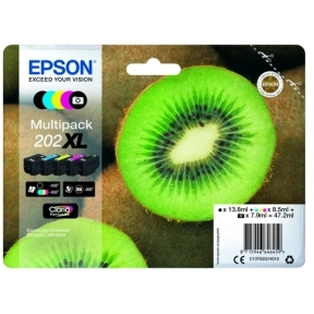 Epson 202XL Bläckpatron Multipack BK/PBk/C/M/Y