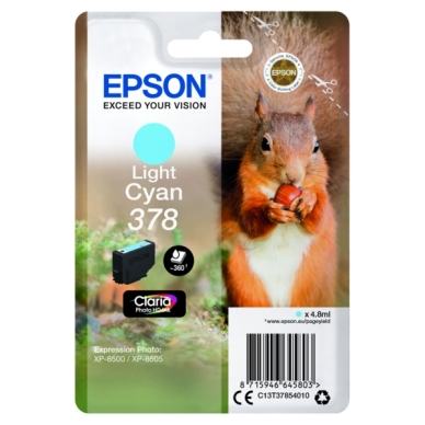 EPSON alt Epson bläckpatron 378 original ljus cyan 4.1 ml
