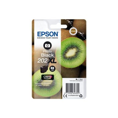 EPSON alt Epson fotosvart bläckpatron 202XL / Kiwi original 7.9ml
