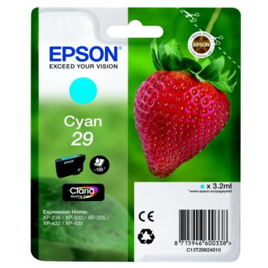 EPSON alt EPSON bläckpatron 29 original cyan 3.2 ml