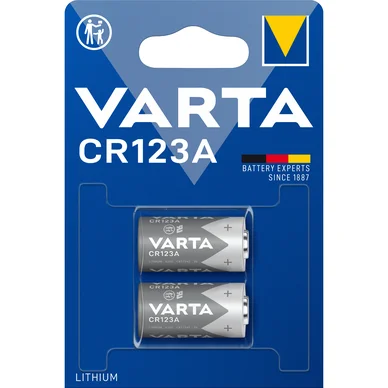 Varta Professional Litium CR123A batteri - 2 Pack