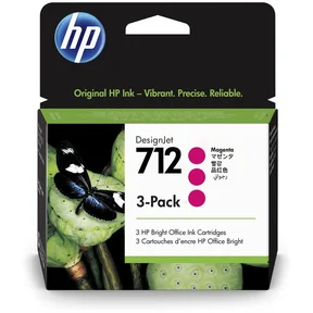 712 Bläckpatron Magenta 3-pack