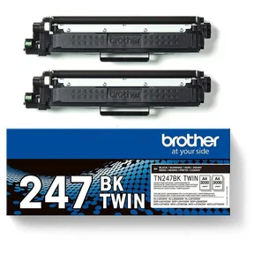 Twinpack TN247BK 2x 3000 sidor