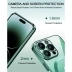 Mobilskal MagSafe Transparent iPhone 15 Pro Max, Green
