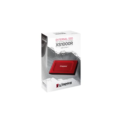 XS1000 2TB  SSD USB 3.2 Gen 2 External Solid State Drive RED