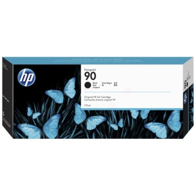 HP alt HP svart bläckpatron No. 90 (775 ml) *3-pack*