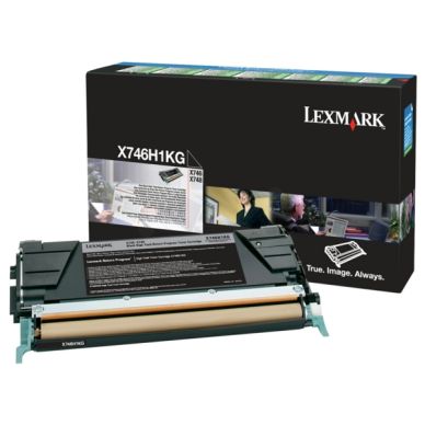 LEXMARK alt LEXMARK toner X746H1KG original svart 12,000 sidor