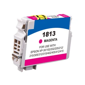 Bläckpatron, ersätter Epson 18XL Magenta