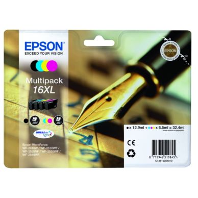 Epson Multipack 16XL svart och färger