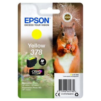 EPSON alt Epson bläckpatron 378 original gul 360 sidor