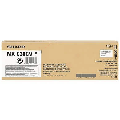 Sharp MXC30GVY Sharp Gul Developer Cartridge
