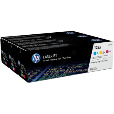 HP alt HP 128A Color toner 3-Pack C/M/Y