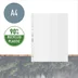 Plastficka Leitz Recycle A4 klar präglad 25st