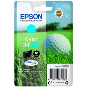 EPSON 34XL Bläckpatron Cyan