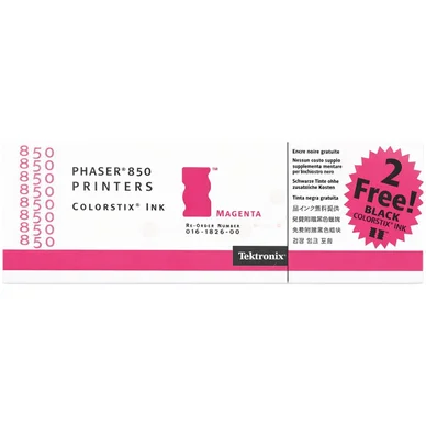 Färgstix 5 st magenta + 2 st svart 5.900 sidor