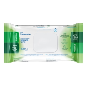 Descosept Senstive wipes Ytdesinfektionsservett 100st