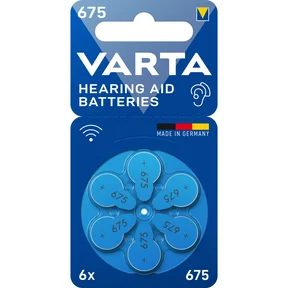 Varta HAB 675 batteri - 6-pack