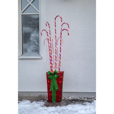 Utomhusdekoration CandyCane 150cm Multi