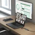 Satechi 4-i-1 USB-C Slim Multiport Adapter 4K - rymdgrå