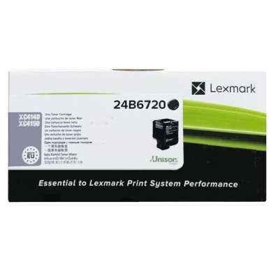 LEXMARK alt Lexmark toner 24B6720 original svart 20 000 sidor