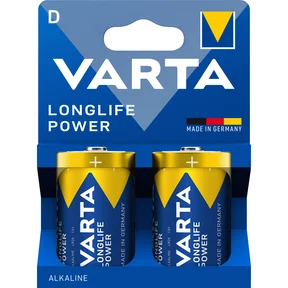Varta Longlife Power D batteri - 2-pack